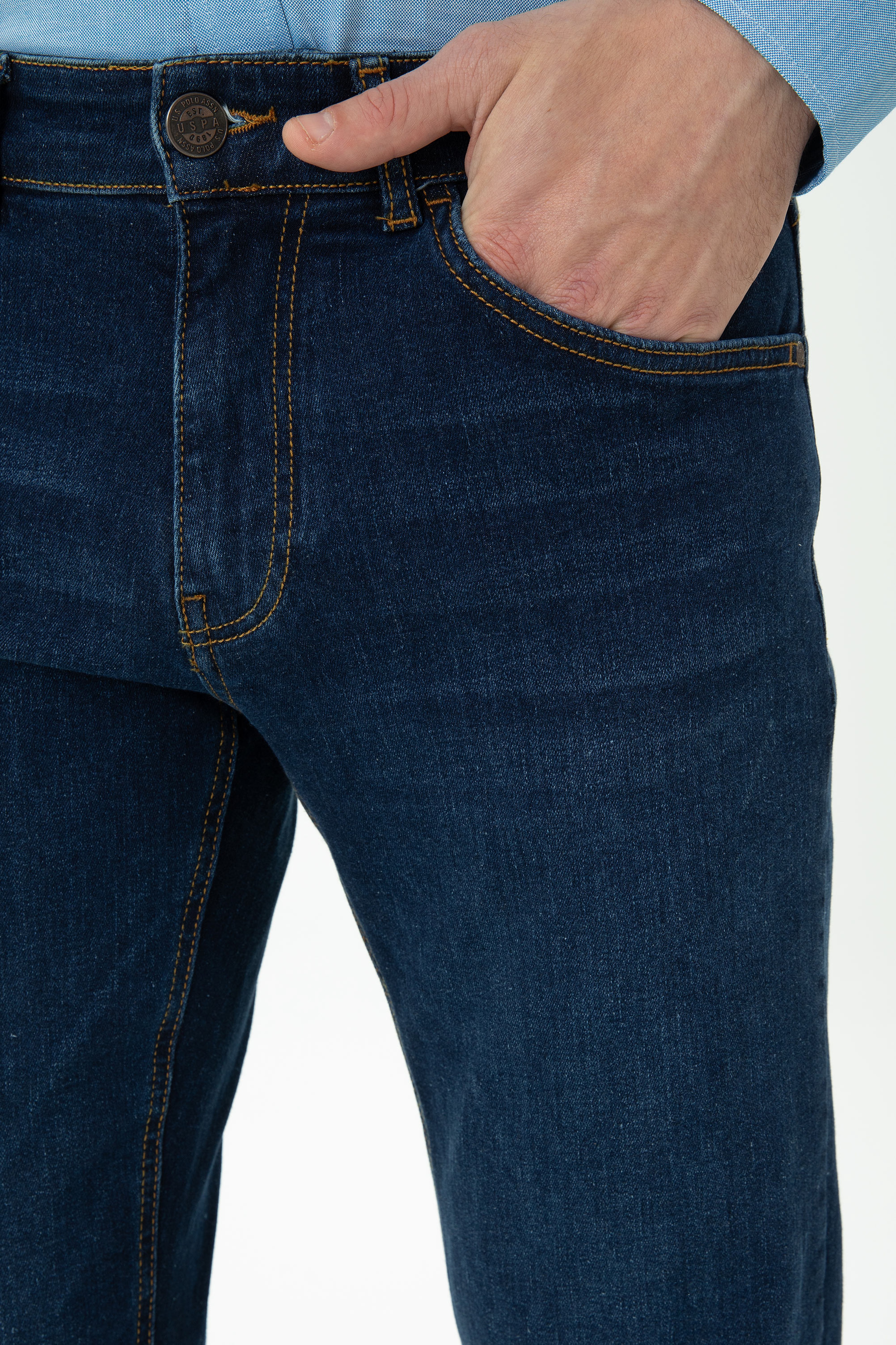 Erkek Mavi Jean Pantolon
