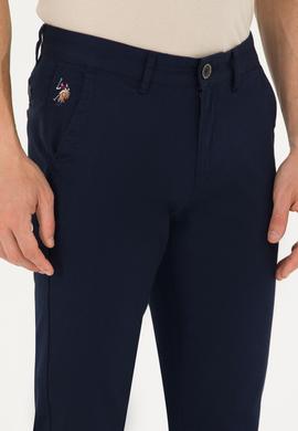 Erkek Lacivert Kanvas / Chino Pantolon - 50271469303