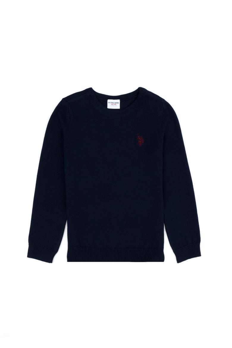 Erkek Çocuk Lacivert Basic Kazak