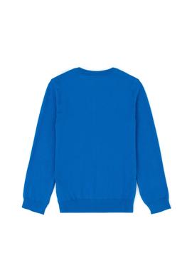 Erkek Çocuk Kobalt Mavi Basic Kazak - 50275849078