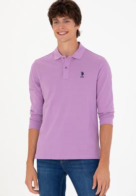 Erkek Lila Basic Sweatshirt - 50276503038