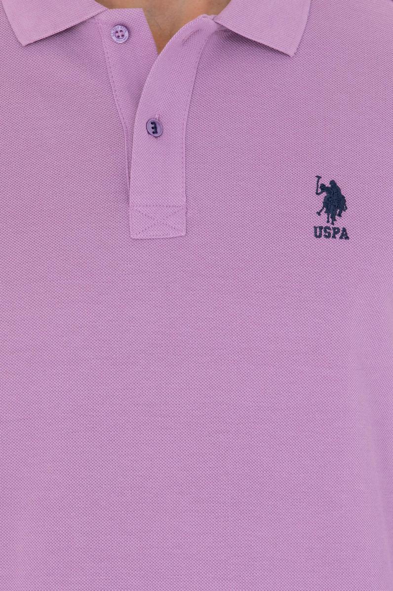 Erkek Lila Basic Sweatshirt