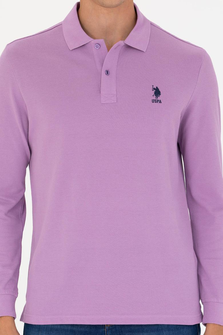 Erkek Lila Basic Sweatshirt - 50276503038