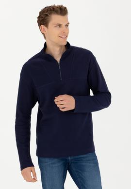 Erkek Lacivert Sweatshirt - 50276580006