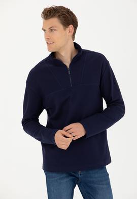 Erkek Lacivert Sweatshirt - 50276580006