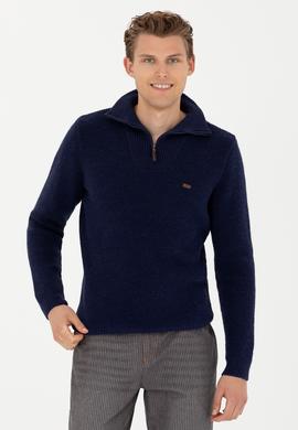 Erkek Lacivert Kazak - 50277089017