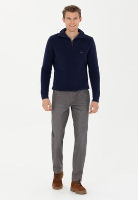 Erkek Lacivert Kazak - 50277089017