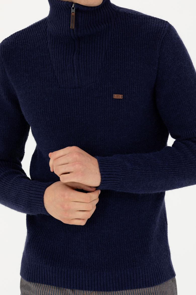 Erkek Lacivert Kazak - 50277089017