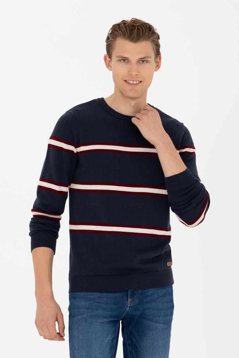 Erkek Lacivert Kazak - 50277101001