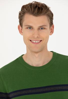 Erkek Yeşil Kazak - 50277101026