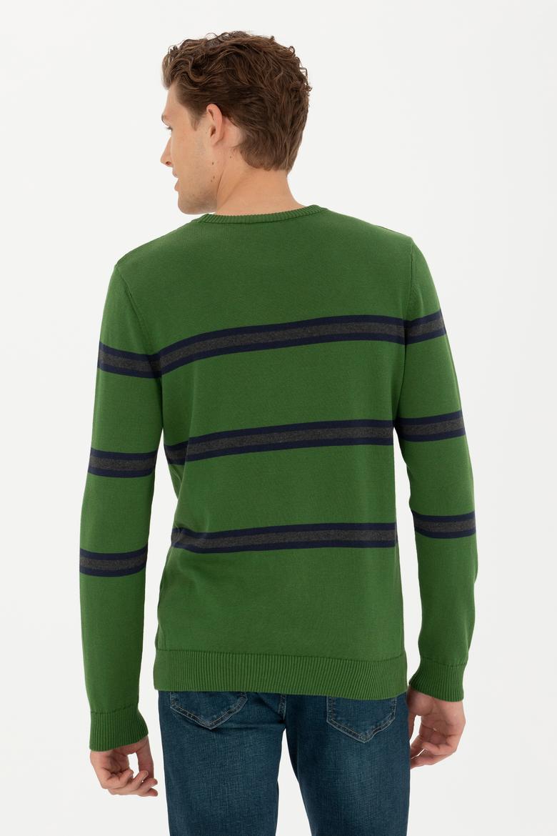 Erkek Yeşil Kazak - 50277101026