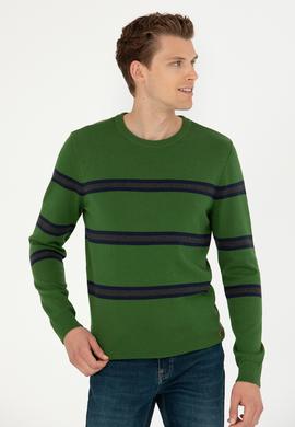 Erkek Yeşil Kazak - 50277101026