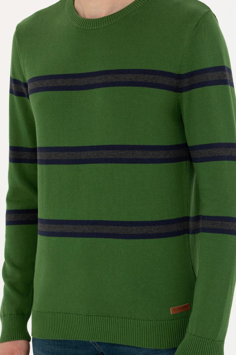 Erkek Yeşil Kazak - 50277101026