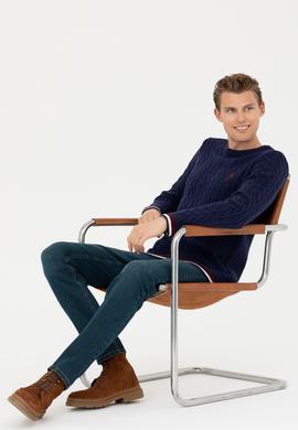 Erkek Lacivert Kazak - 50277102005