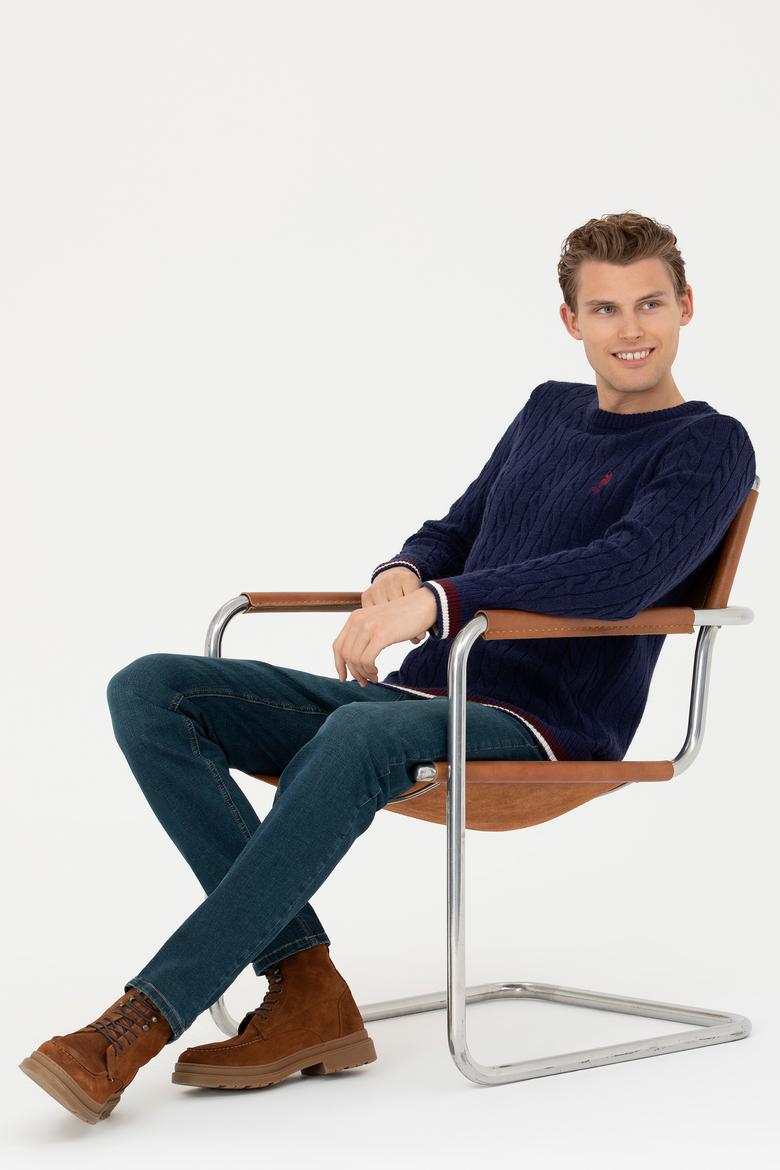 Erkek Lacivert Kazak - 50277102005