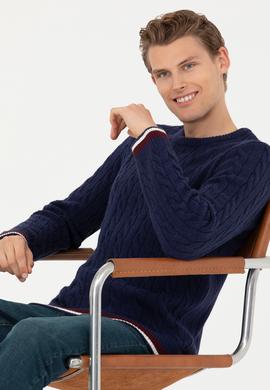 Erkek Lacivert Kazak - 50277102005