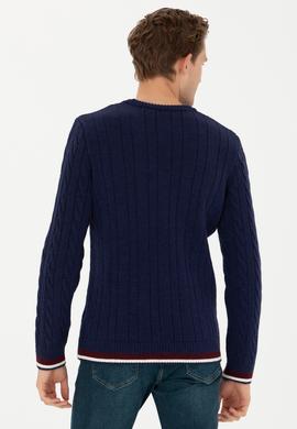 Erkek Lacivert Kazak - 50277102005