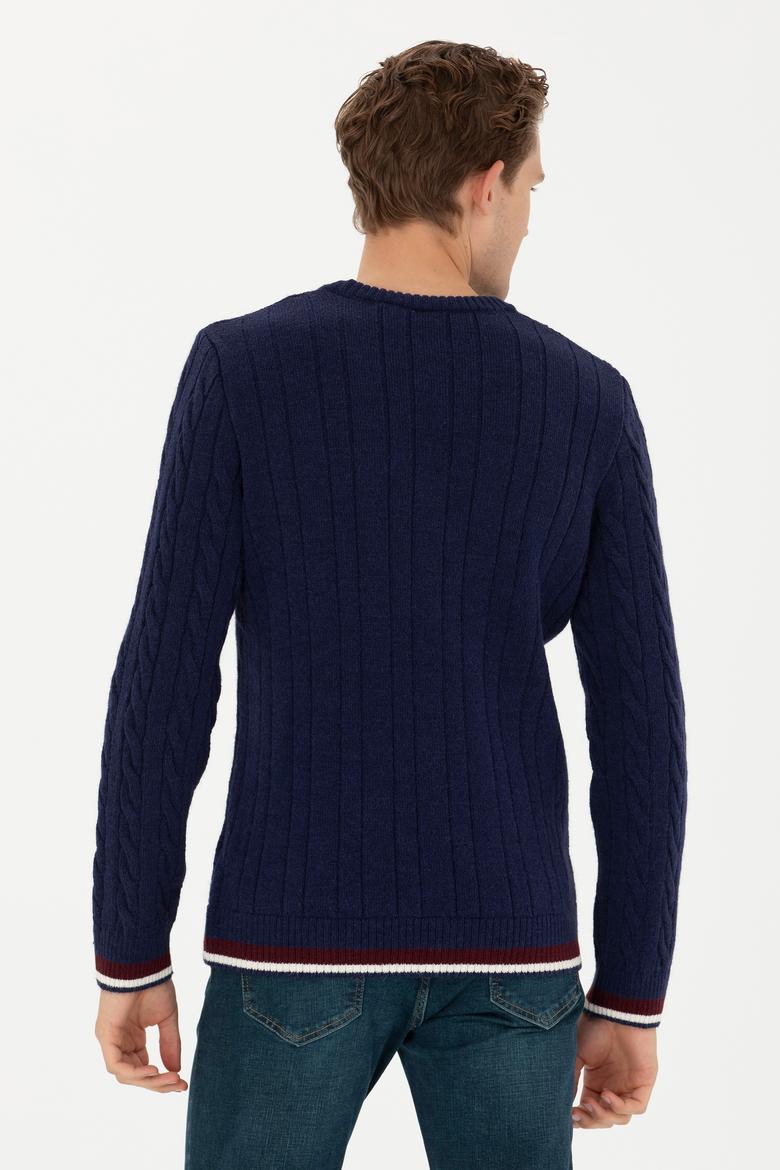 Erkek Lacivert Kazak - 50277102005