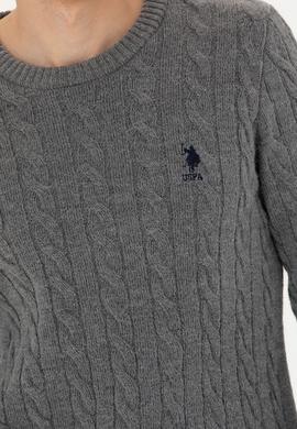 Erkek Gri Melanj Kazak - 50277102014