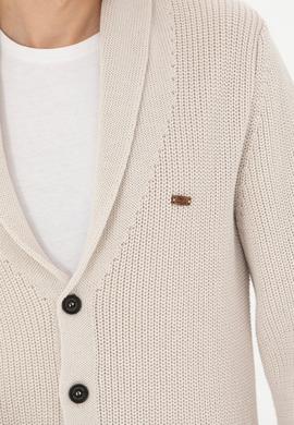 Erkek Taş Triko Hırka - 50277111025