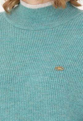 Kadın Mint Balıkçı Yaka Kazak - 50277261043