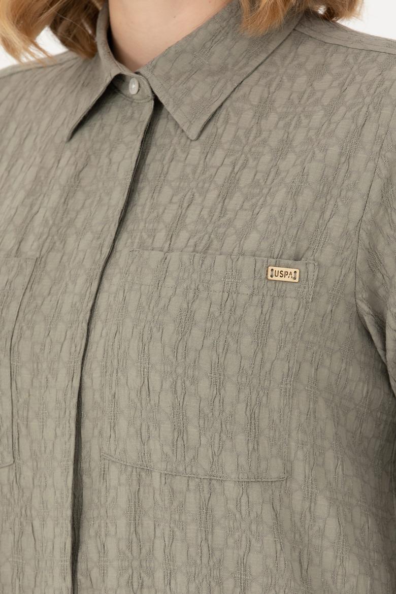 Kadın Mint Dokuma Elbise - 50277628053