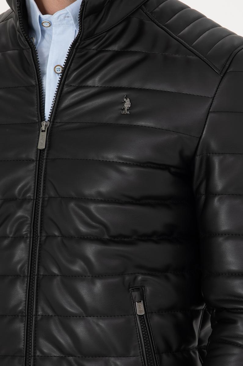 Erkek Siyah Deri Ceket