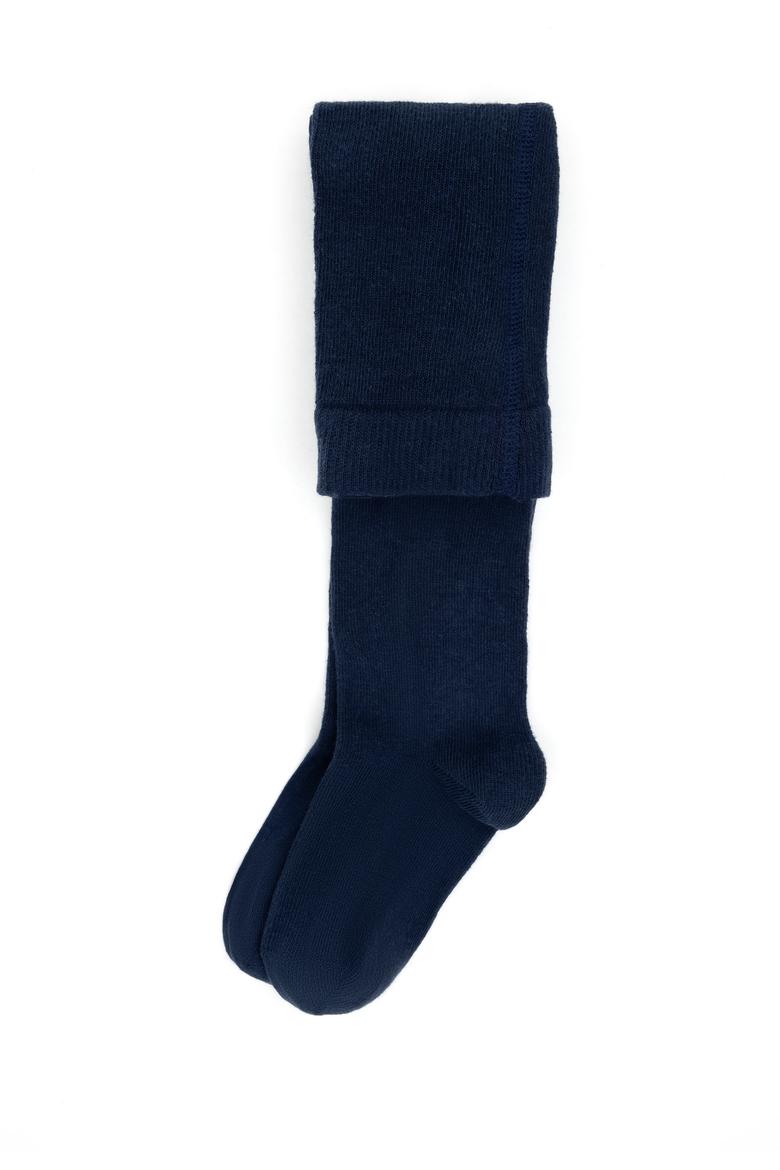 Kız Çocuk Lacivert Külotlu Çorap