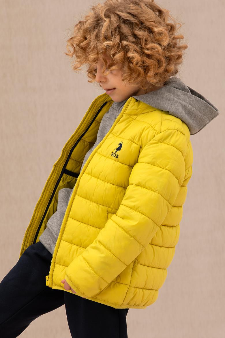 Erkek Çocuk Neon Sarı Mont - 50269873048