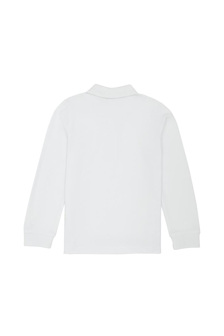 Erkek Bebek Beyaz Basic Sweatshirt - 50275985061