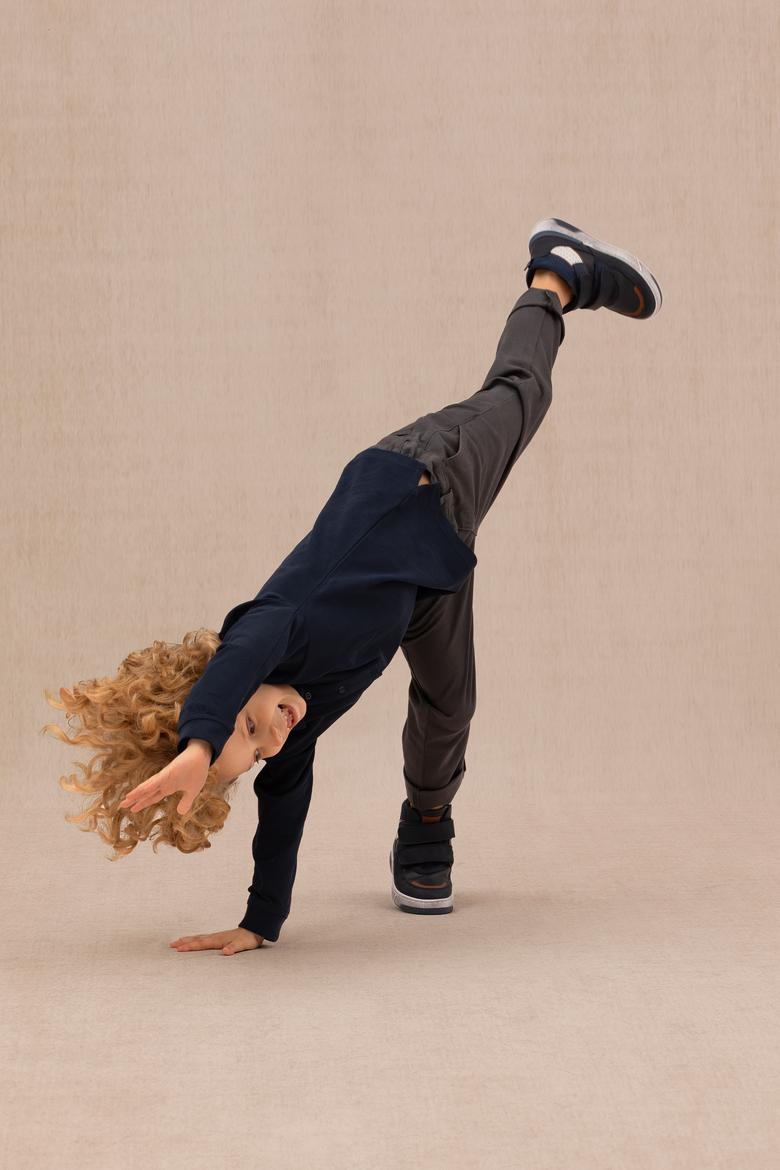 Erkek Çocuk Lacivert Basic Polo Yaka Sweatshirt - 50269421025