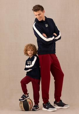 Erkek Çocuk Bordo Eşofman Altı - 50276263034