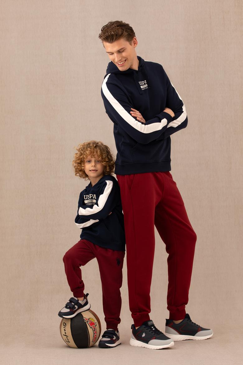 Erkek Çocuk Bordo Eşofman Altı