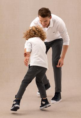 Erkek Çocuk Antrasit Kanvas Pantolon - 50271505012