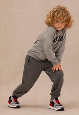 Erkek Çocuk Antrasit Melanj Eşofman Altı - 50276263047