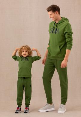 Erkek Çocuk Yeşil Eşofman Altı - 50276263059