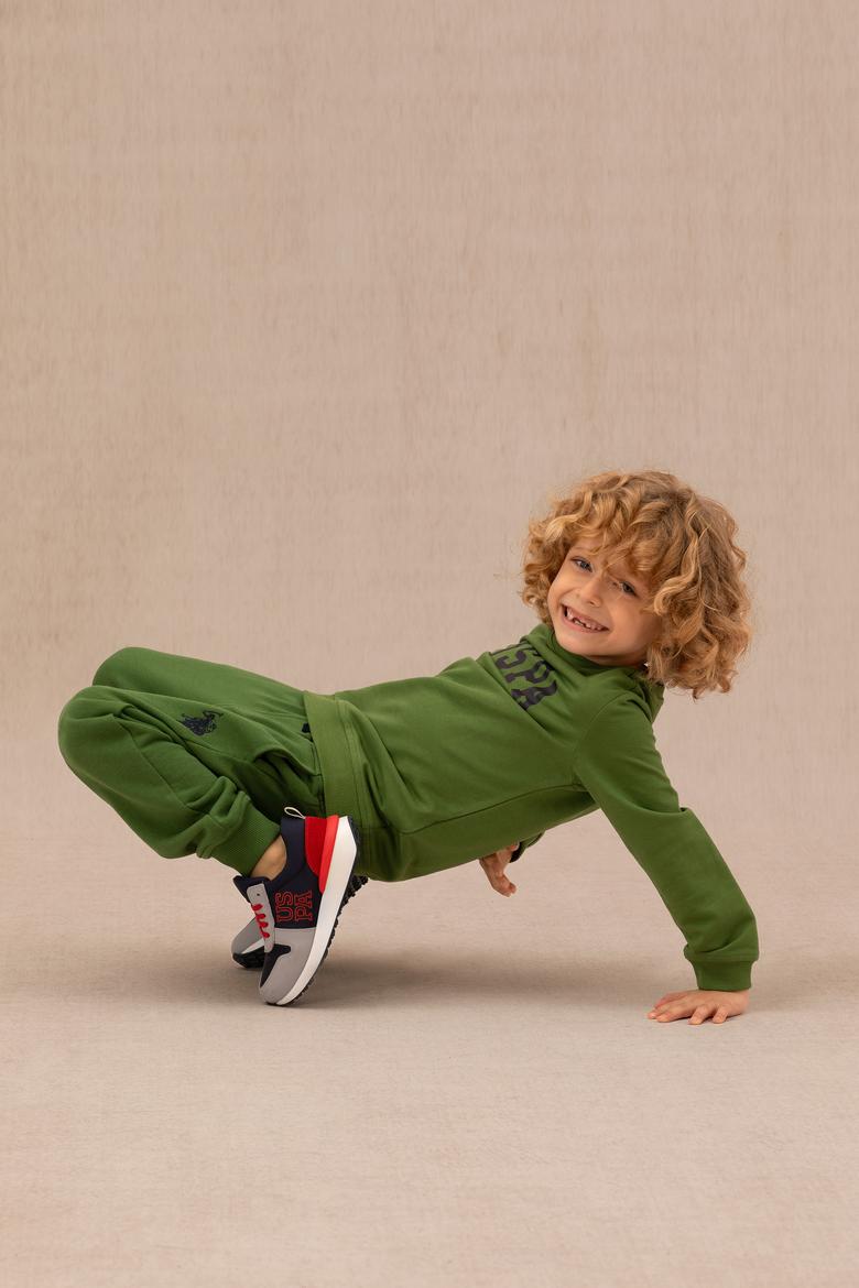 Erkek Çocuk Yeşil Eşofman Altı - 50276263059