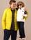 Erkek Neon Sarı Mont
