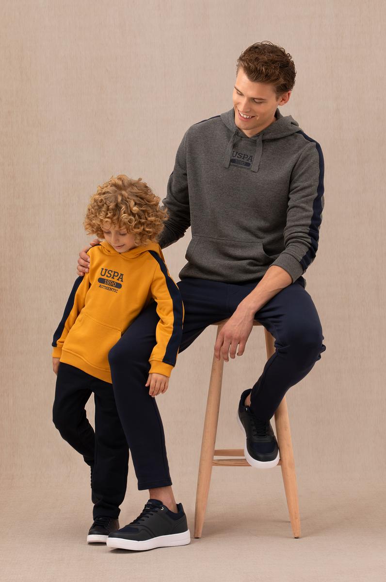 Erkek Antrasit Melanj Sweatshirt