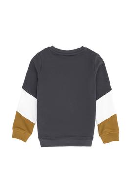 Erkek Çocuk Antrasit Bisiklet Yaka Sweatshirt - 50274452012