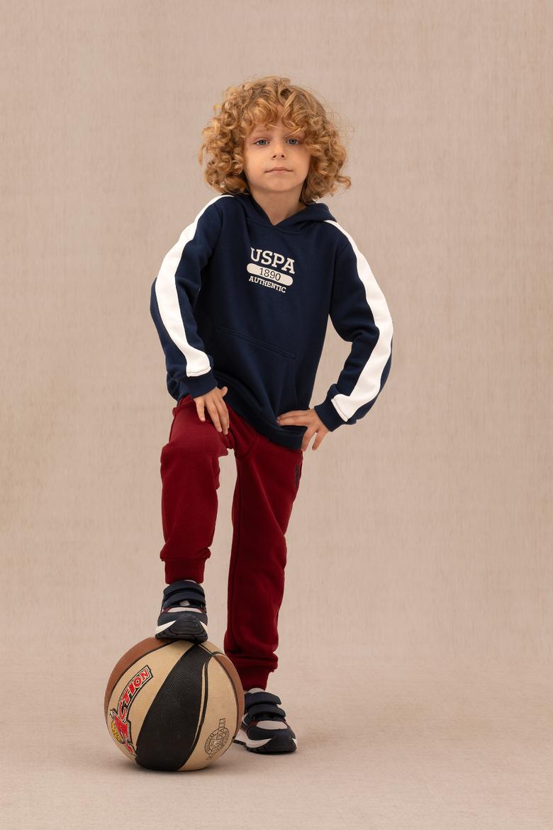 Erkek Çocuk Lacivert Kapüşonlu Sweatshirt - 50274241005