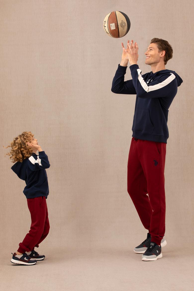 Erkek Çocuk Lacivert Kapüşonlu Sweatshirt