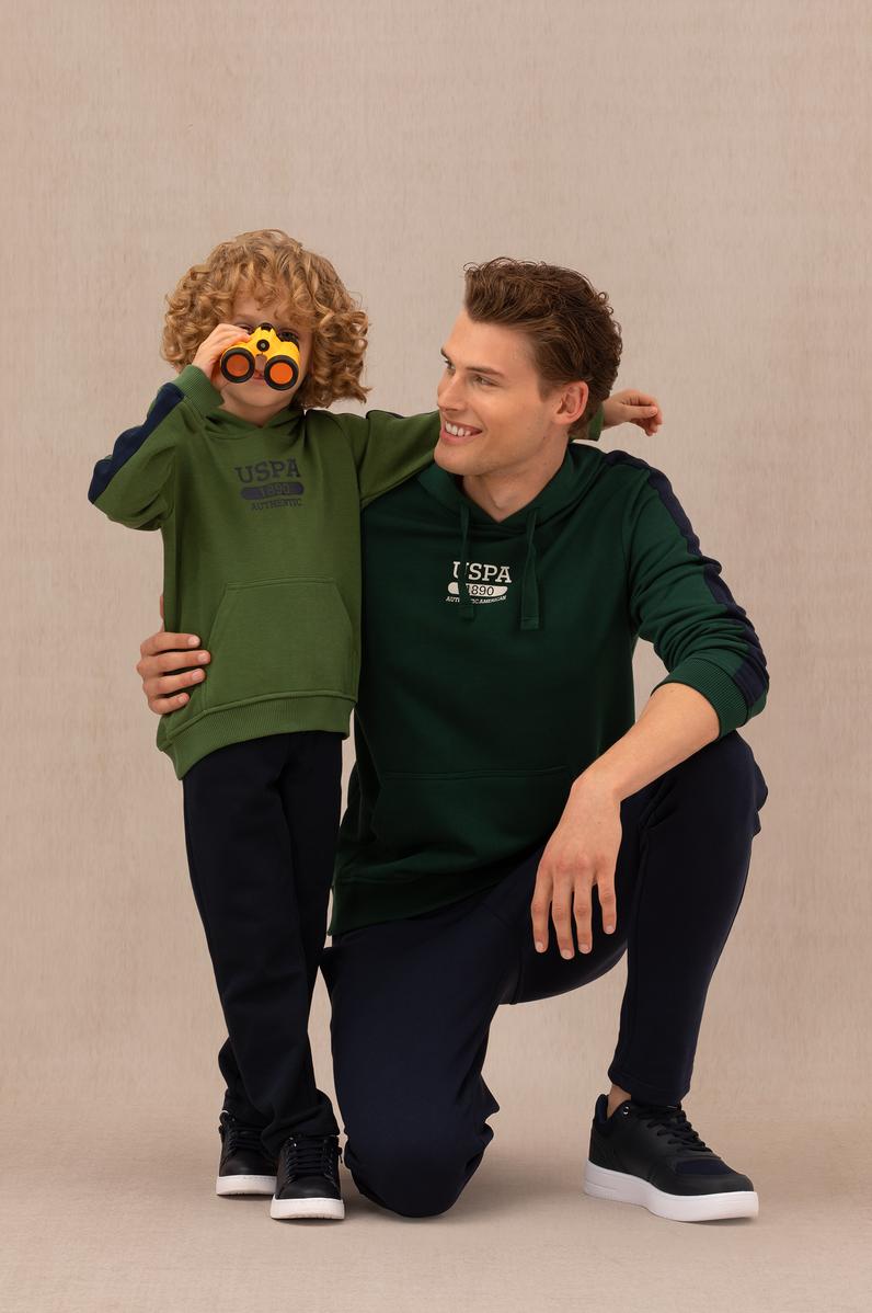 Erkek Yeşil Sweatshirt