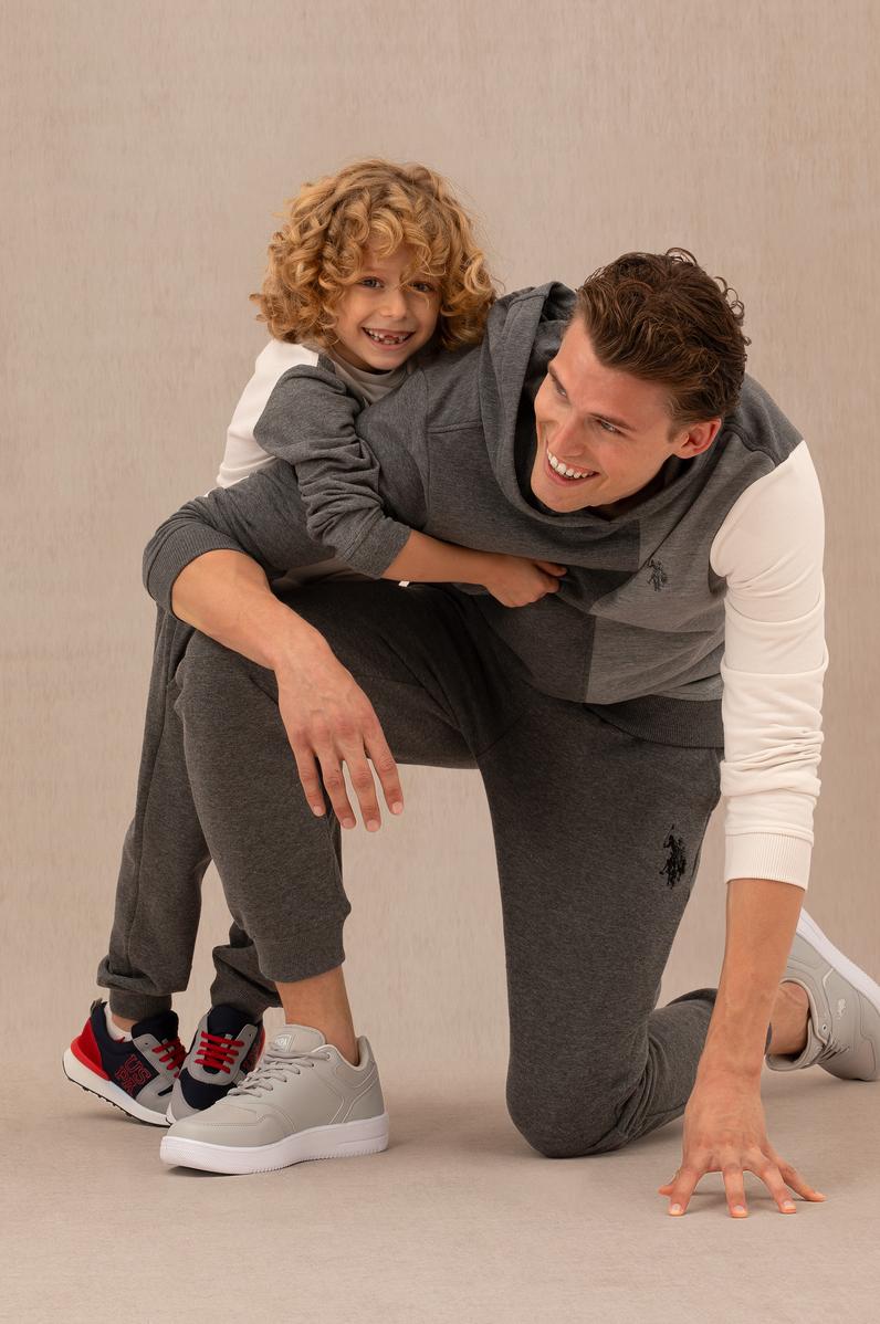 Erkek Antrasit Melanj Sweatshirt