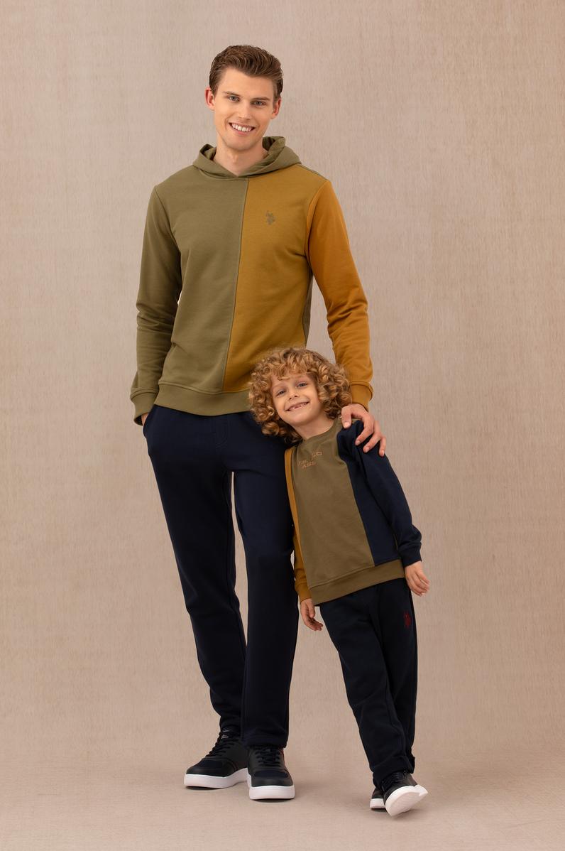 Erkek Haki Sweatshirt