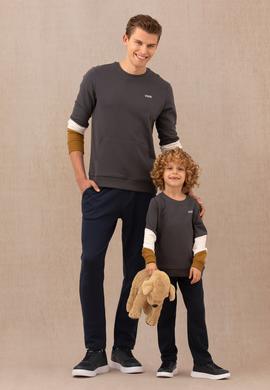 Erkek Antrasit Sweatshirt - 50273959024