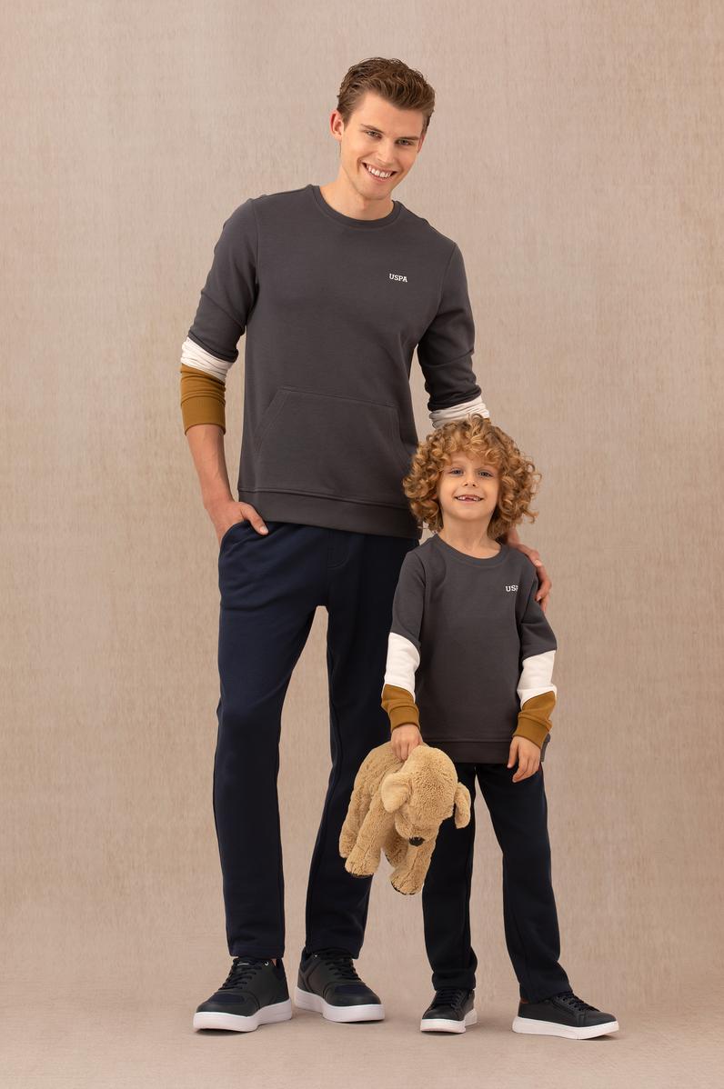 Erkek Antrasit Sweatshirt