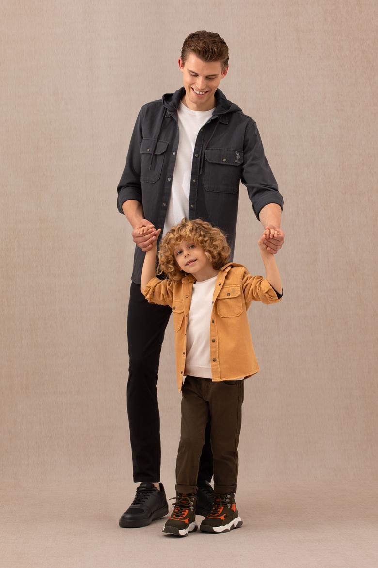 Erkek Çocuk Coconut Kanvas Pantolon