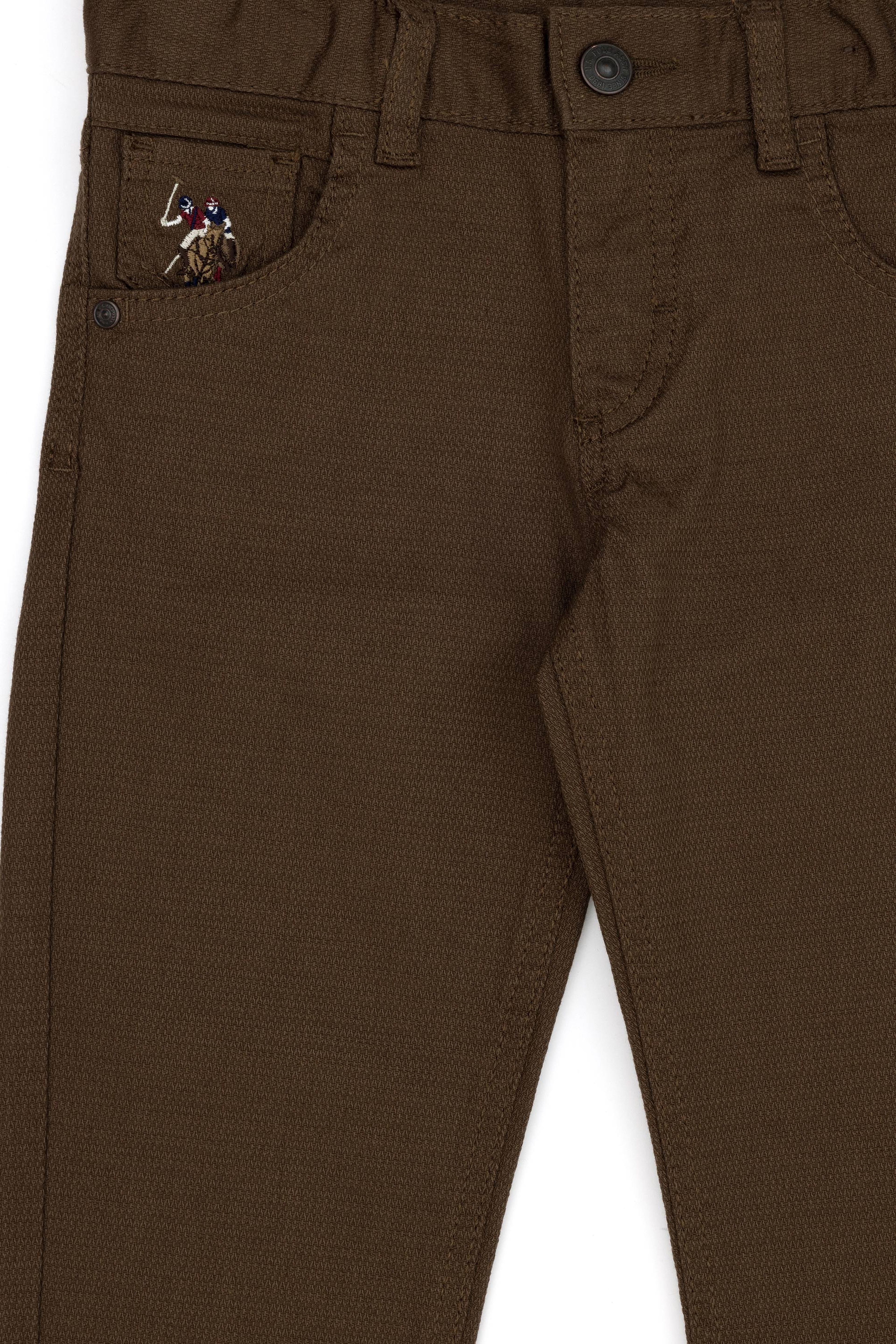 Erkek Çocuk Coconut Kanvas Pantolon - Image 7