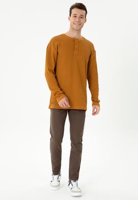 Erkek Vizon Kanvas Pantolon - 50275532366